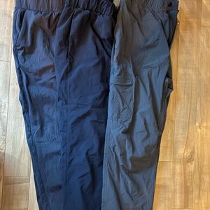 Women’s Navy and Charcoal Travel Cargo Pants